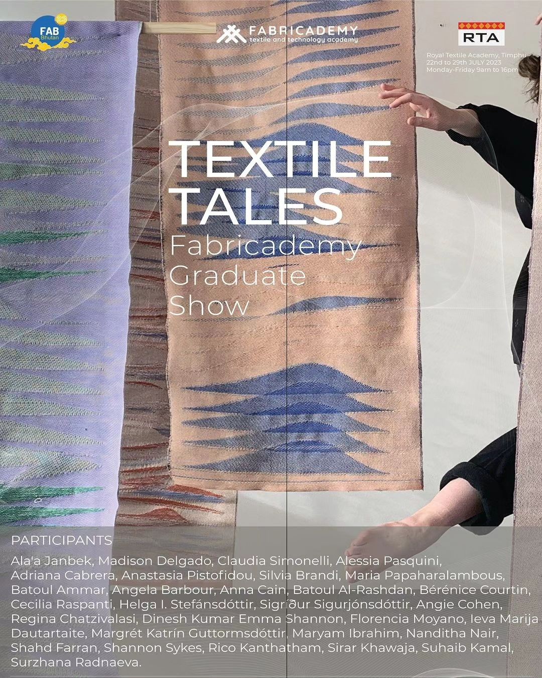 Textile Tales Exhibition 2023 Bhutan