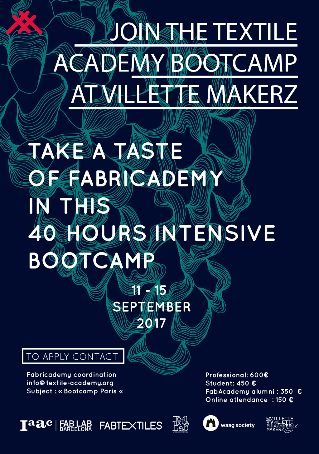 Fabricademy Bootcamp @ Villette Makerz, Paris